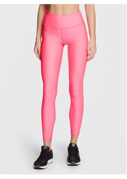 Under Armour Legginsy HeatGear® 1376327 Różowy Slim Fit ze sklepu MODIVO w kategorii Spodnie damskie - zdjęcie 168696115