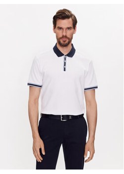 Pierre Cardin Polo 20714/000/2052 Biały Regular Fit ze sklepu MODIVO w kategorii T-shirty męskie - zdjęcie 168696469