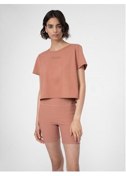 4F T-Shirt 4FSS23TTSHF333 Różowy Regular Fit ze sklepu MODIVO w kategorii Bluzki damskie - zdjęcie 168696737