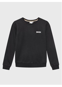 Boss Bluza J25O43 S Czarny Regular Fit ze sklepu MODIVO w kategorii Bluzy chłopięce - zdjęcie 168696877