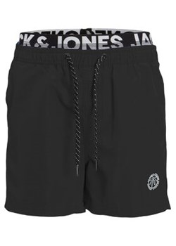 Jack&Jones Junior Szorty kąpielowe 12228535 Czarny Regular Fit ze sklepu MODIVO w kategorii Kąpielówki chłopięce - zdjęcie 168696905