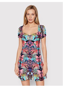 Desigual Sukienka letnia Altaira 22SWVW65 Kolorowy Slim Fit ze sklepu MODIVO w kategorii Sukienki - zdjęcie 168697585