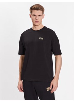 EA7 Emporio Armani T-Shirt 3RPT12 PJLBZ 0208 Czarny Regular Fit ze sklepu MODIVO w kategorii T-shirty męskie - zdjęcie 168697858