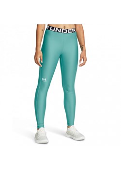 Damskie legginsy treningowe Under Armour UA HG Legging - turkusowe ze sklepu Sportstylestory.com w kategorii Spodnie damskie - zdjęcie 168699837