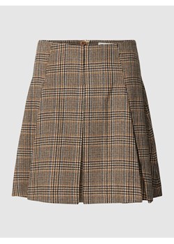 Spódnica mini z mieszanki wełny z kontrafałdami ze sklepu Peek&Cloppenburg  w kategorii Spódnice - zdjęcie 168700375