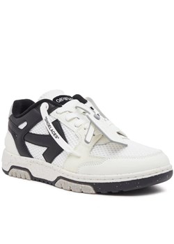 OFF-WHITE Skórzane sneakersy ze sklepu Gomez Fashion Store w kategorii Buty sportowe męskie - zdjęcie 168700518