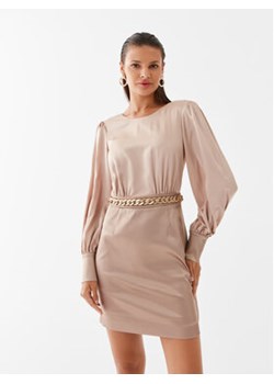 Marciano Guess Sukienka codzienna 3YGK76 9558Z Beżowy Regular Fit ze sklepu MODIVO w kategorii Sukienki - zdjęcie 168701006