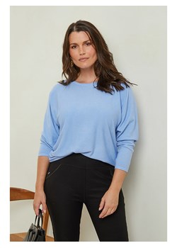 Curvy Lady Sweter w kolorze błękitnym ze sklepu Limango Polska w kategorii Swetry damskie - zdjęcie 168703469