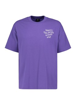 Sublevel Koszulka w kolorze fioletowym ze sklepu Limango Polska w kategorii T-shirty męskie - zdjęcie 168703825