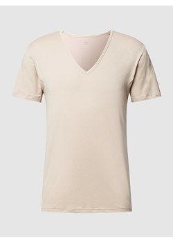 T-shirt z dodatkiem streczu model ‘Das Drunterhemd’ ze sklepu Peek&Cloppenburg  w kategorii T-shirty męskie - zdjęcie 168711996