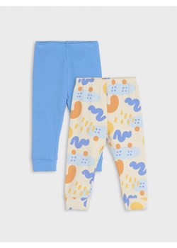Sinsay - Legginsy 2 pack - niebieski ze sklepu Sinsay w kategorii Spodnie i półśpiochy - zdjęcie 168714428