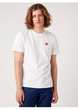 Wrangler Koszulka &quot;Sign Off&quot; w kolorze białym ze sklepu Limango Polska w kategorii T-shirty męskie - zdjęcie 168714716