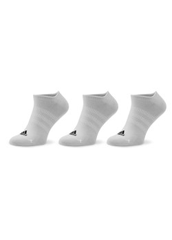 Skarpety stopki unisex adidas Thin and Light No-Show Socks 3 Pairs HT3463 White/Black ze sklepu eobuwie.pl w kategorii Skarpetki męskie - zdjęcie 168717458