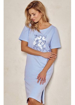 Bawełniana koszula nocna Viviana 3139, Kolor niebieski, Rozmiar S, Taro ze sklepu Intymna w kategorii Koszule nocne - zdjęcie 168717639