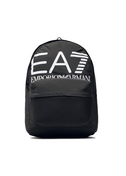 Plecak EA7 Emporio Armani 245063 2F909 02021 Black/White Logo ze sklepu eobuwie.pl w kategorii Plecaki - zdjęcie 168718929