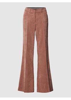 Spodnie do garnituru ze sztruksu ze sklepu Peek&Cloppenburg  w kategorii Spodnie damskie - zdjęcie 168719025