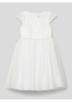 Sukienka z cekinami i perełkami ze sklepu Peek&Cloppenburg  w kategorii Sukienki dziewczęce - zdjęcie 168720776