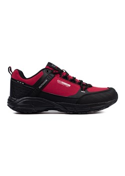 Męskie buty trekkingowe DK bordowe czerwone ze sklepu ButyModne.pl w kategorii Buty trekkingowe męskie - zdjęcie 168724049