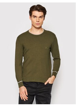 Guess Sweter Kevin M1YR53 Z2SA0 Zielony Slim Fit ze sklepu MODIVO w kategorii Swetry męskie - zdjęcie 168725239