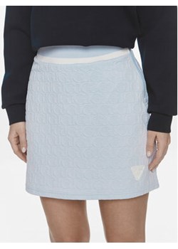 Guess Spódnica mini Cheri V4RD01 KBSL0 Niebieski Regular Fit ze sklepu MODIVO w kategorii Spódnice - zdjęcie 168725267