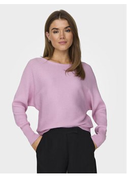 ONLY Sweter Adaline 15226298 Różowy Relaxed Fit ze sklepu MODIVO w kategorii Swetry damskie - zdjęcie 168725276