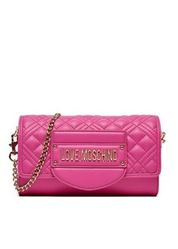 LOVE MOSCHINO Torebka JC4054PP1ILA0615 Różowy ze sklepu MODIVO w kategorii Kopertówki - zdjęcie 168727508