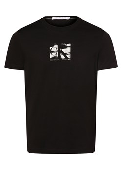 Calvin Klein Jeans Koszulka męska Mężczyźni Bawełna czarny nadruk ze sklepu vangraaf w kategorii T-shirty męskie - zdjęcie 168727855