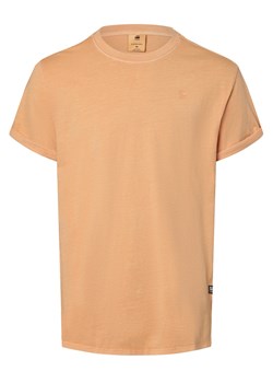 G-Star RAW Koszulka męska Mężczyźni Bawełna morelowy jednolity ze sklepu vangraaf w kategorii T-shirty męskie - zdjęcie 168727856