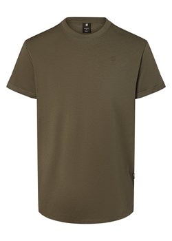 G-Star RAW Koszulka męska Mężczyźni Bawełna khaki jednolity ze sklepu vangraaf w kategorii T-shirty męskie - zdjęcie 168727857