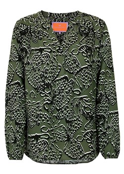 LIEBLINGSSTÜCK Bluzka w kolorze khaki ze sklepu Limango Polska w kategorii Bluzki damskie - zdjęcie 168728366