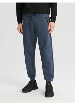 Sinsay - Spodnie dresowe jogger - niebieski ze sklepu Sinsay w kategorii Spodnie męskie - zdjęcie 168730209