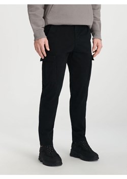 Sinsay - Spodnie slim - czarny ze sklepu Sinsay w kategorii Spodnie męskie - zdjęcie 168730216