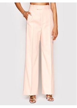 Ted Baker Spodnie materiałowe Kaisat 259980 Różowy Regular Fit ze sklepu MODIVO w kategorii Spodnie damskie - zdjęcie 168733969