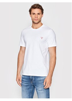 Guess T-Shirt M2YI36 I3Z11 Biały Slim Fit ze sklepu MODIVO w kategorii T-shirty męskie - zdjęcie 168734067