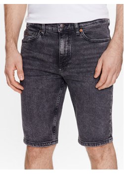 Boss Szorty jeansowe Delaware 50488630 Szary Slim Fit ze sklepu MODIVO w kategorii Spodenki męskie - zdjęcie 168734436