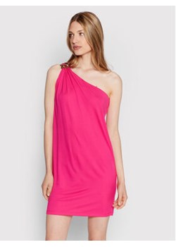 Pinko Sukienka koktajlowa Alagna 1G17DU Y7SC Różowy Slim Fit ze sklepu MODIVO w kategorii Sukienki - zdjęcie 168734597