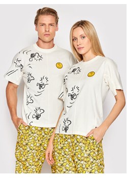 Converse T-Shirt Unisex PEANUTS Shapes 10024380-A01 Beżowy Regular Fit ze sklepu MODIVO w kategorii Bluzki damskie - zdjęcie 168734686