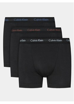 Calvin Klein Komplet 3 par bokserek Trunk 3Pk 0000U2662G Czarny ze sklepu MODIVO w kategorii Majtki męskie - zdjęcie 168735527