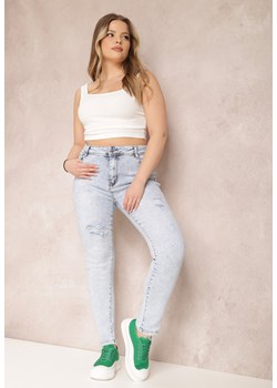 Jasnoniebieskie Jeansy Skinny Sofis ze sklepu Renee odzież w kategorii Jeansy damskie - zdjęcie 168736266