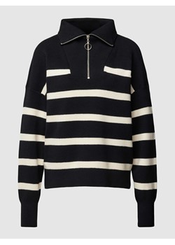 Sweter z dzianiny ze wzorem w paski model ‘SABA’ ze sklepu Peek&Cloppenburg  w kategorii Swetry damskie - zdjęcie 168737086