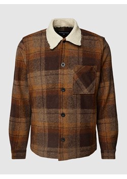 Kurtka koszulowa ze wzorem w szkocką kratę model ‘noel’ ze sklepu Peek&Cloppenburg  w kategorii Kurtki męskie - zdjęcie 168737229