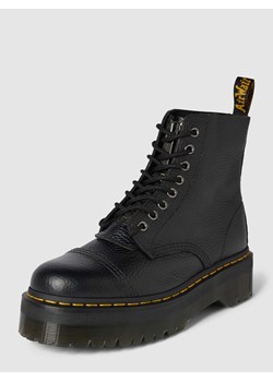 Buty sznurowane ze skóry model ‘Sinclair’ ze sklepu Peek&Cloppenburg  w kategorii Workery damskie - zdjęcie 168737296