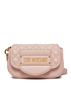 Torebka LOVE MOSCHINO JC4056PP1ILA0601 Cipria ze sklepu eobuwie.pl w kategorii Listonoszki - zdjęcie 168737495