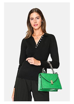 William de Faye Sweter w kolorze czarnym ze sklepu Limango Polska w kategorii Swetry damskie - zdjęcie 168737587