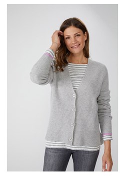 LIEBLINGSSTÜCK Kardigan w kolorze jasnoszarym ze sklepu Limango Polska w kategorii Swetry damskie - zdjęcie 168737827
