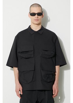 Y-3 koszula Short Sleeve Pocket Shirt męska kolor czarny relaxed z kołnierzykiem klasycznym IV5657 ze sklepu PRM w kategorii Koszule męskie - zdjęcie 168741486