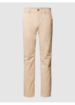 Chinosy o kroju regular fit z lamowanymi kieszeniami ze sklepu Peek&Cloppenburg  w kategorii Spodnie męskie - zdjęcie 168741706
