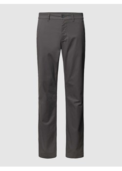 Chinosy o kroju regular fit z lamowanymi kieszeniami ze sklepu Peek&Cloppenburg  w kategorii Spodnie męskie - zdjęcie 168741756