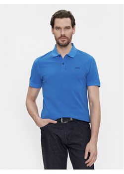 Boss Polo Prime 50468576 Niebieski Slim Fit ze sklepu MODIVO w kategorii T-shirty męskie - zdjęcie 168746746