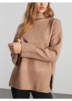 Sinsay - Sweter ze stójką - beżowy ze sklepu Sinsay w kategorii Swetry damskie - zdjęcie 168750016